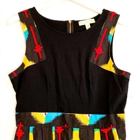 UO Staring At Stars Sleeveless Ikat Dress, size 10 - Picture 4 of 8